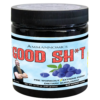 Ammannomics Good Sh*t pre-workout supplement in blue raspberry flavor, 12.7 oz container