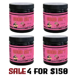 Four Tubs of Good Sh*t Cherry Pre-Workout