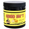 Ammanomics Good Sh*t Lemonade pre-workout supplement, yellow label with lemons, a dietary supplement for energy.